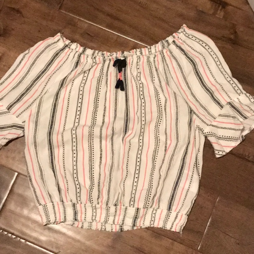 Cute off the shoulder shirt